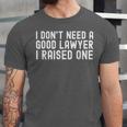 Lawyer Proud Dad Mom Of Law Legal Student School Graduation Unisex Jersey T-Shirt