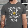 Leave Me Alone I’m In Airplane Mode Grumpy Introvert Unisex Jersey T-Shirt Leave Me Alone I’m In Airplane Mode Grumpy Introvert Unisex Jersey T-Shirt