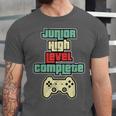 Level Complete Jr High School Graduation Grad SloganShirt Unisex Jersey T-Shirt