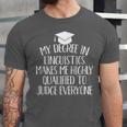Linguistics Major Graduation Unisex Jersey T-Shirt