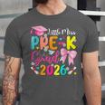 Little Miss Pre-K Grad 2026 Preschool Graduation Kids Girls Unisex Jersey T-Shirt
