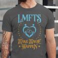 LMFT Graduation Licensed Marriage And Family Therapist LMFT Unisex Jersey T-Shirt