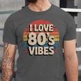 I Love 80’s Vibes Retro 80s Style Vintage Sunset Nostalgia Unisex Jersey T-Shirt I Love 80’s Vibes Retro 80s Style Vintage Sunset Nostalgia Unisex Jersey T-Shirt