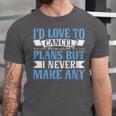 I Would Love To Cancel Plans But i Never Make Any Introvert Unisex Jersey T-Shirt