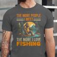 I Love Fishing Bigfoot Fisherman Introvert Sarcastic Unisex Jersey T-Shirt I Love Fishing Bigfoot Fisherman Introvert Sarcastic Unisex Jersey T-Shirt