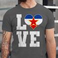 Love Yugoslavia Proud Yugoslav Nostalgia Unisex Jersey T-Shirt
