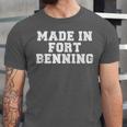 Made In Fort Benning Basic Training Recruit Graduation Unisex Jersey T-Shirt