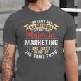 Marketing Major Student Shirt Graduation College Unisex Jersey T-Shirt