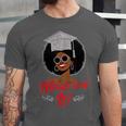 Master Degree Graduation Gifts Black Girl Unisex Jersey T-Shirt