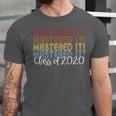 Mastered It 2020 Masters Degree Graduation For Him Her Unisex Jersey T-Shirt