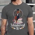 Mastered It Black Girl Masters Degree Graduation Black Queen Unisex Jersey T-Shirt