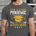 Master's Degree 2021 Master Graduation Graduate Unisex Jersey T-Shirt