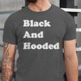 Masters Degree Graduation And Hooded T-Shirt Unisex Jersey T-Shirt