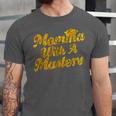 Masters Degree Graduation For Mom Wife Social Work MBA Unisex Jersey T-Shirt