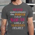 Masters Degree Graduation MPH Social Work Unisex Jersey T-Shirt