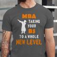 Masters Degree Graduation Shirt For MBA Grad Student Unisex Jersey T-Shirt