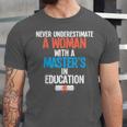 Masters In Education Degree Graduation Women MeD Unisex Jersey T-Shirt