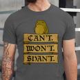 Medieval Frog Meme Sarcastic Introvert Humor Fantasy Unisex Jersey T-Shirt