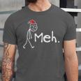 Meh Christmas Introvert Unisex Jersey T-Shirt