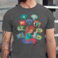 Memes Speak Louder Introvert Anti People Meme Lovers Quiet Unisex Jersey T-Shirt