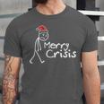 Merry Crisis Christmas Introvert Unisex Jersey T-Shirt