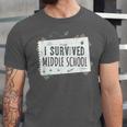 Middle School Graduation Shirts Graduate Grad Unisex Jersey T-Shirt