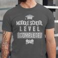 Middle School Graduation Tee Video Gaming Graduate Shirts Unisex Jersey T-Shirt