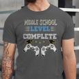 Middle School Level Complete Gaming Class Of 2022 Graduation Unisex Jersey T-Shirt
