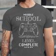 Middle School Level Complete Shirt Graduation Gaming Unisex Jersey T-Shirt