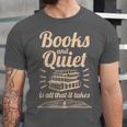 Mindfulness Reading Book Nerd Book Lover Bookworm Introverts Unisex Jersey T-Shirt