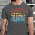 I Missed Your Call i Was Staring In Silence Introvert Unisex Jersey T-Shirt