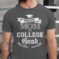 Mom Proud Of a College Grad 2019 Family Graduation Shirt Unisex Jersey T-Shirt
