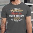 Music Therapy Major Student Shirt Graduation Unisex Jersey T-Shirt