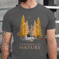 Nature Scene Tees For Introverts Quiet Escape Solitude Unisex Jersey T-Shirt