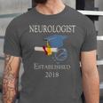 Neurologist Established 2018 Graduation Shirt Unisex Jersey T-Shirt
