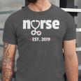 New Nurse Est 2019 Nursing School Graduation Unisex Jersey T-Shirt