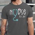 New Nurse Est 2019Shirt Graduation RN Women Unisex Jersey T-Shirt