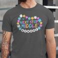 Next Stop Middle School Groovy Elementary School Graduation Unisex Jersey T-Shirt