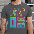 I Have No Idea What This Is Retro 70's 80's 90's Nostalgia Unisex Jersey T-Shirt I Have No Idea What This Is Retro 70's 80's 90's Nostalgia Unisex Jersey T-Shirt