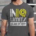 No Limits Class Of 2019 Graduation Vintage Unisex Jersey T-Shirt