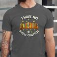 I Have No Shelf Control Book Lover Playful Bookworm Unisex Jersey T-Shirt I Have No Shelf Control Book Lover Playful Bookworm Unisex Jersey T-Shirt