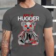 Not A Hugger Teddy Bear Antisocial Introvert Unisex Jersey T-Shirt Not A Hugger Teddy Bear Antisocial Introvert Unisex Jersey T-Shirt