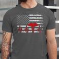 Nurse 2018 American Flag Tee Nursing School Graduation Unisex Jersey T-Shirt