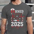 Nurse Earned It 2025 Nurse Graduation RN LPN Class Of 2025 Unisex Jersey T-Shirt