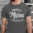 Nursing Male Nurse Murse RN Graduation Week Idea Unisex Jersey T-Shirt
