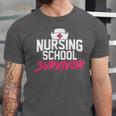 Nursing School Survivor Shirt Graduation Party Tee Unisex Jersey T-Shirt