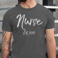 Nursing Student Graduation For Women Nurse Est 2019 Unisex Jersey T-Shirt