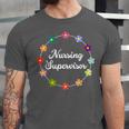 Nursing Supervisor Nurse Saying Graduation Proud Nurse Love Unisex Jersey T-Shirt