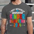 I Officially Graduated Kindergarten Graduation 2024 Unisex Jersey T-Shirt