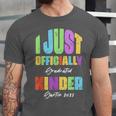 I Officially Graduated Kindergarten Graduation Class Of 2022 Unisex Jersey T-Shirt